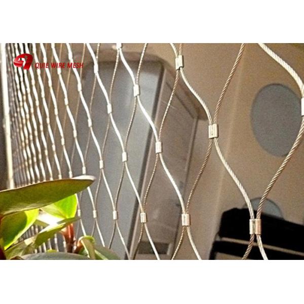 7X7 X Tend Flexible 316l Stainless Steel Wire Rope Mesh Netting