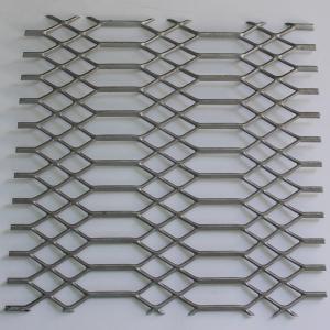 China Heavy Duty Flat Expanded Wire Mesh Galvanised Expanded Mesh For Security Doors on sale