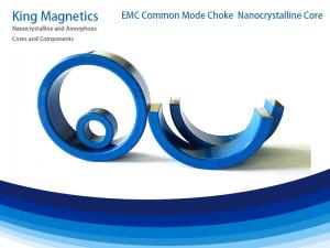 China King Magnetics Customizes High Performance Amorphous and Nanocrystalline Toroid and Cut Type Soft Magnetic Cores on sale