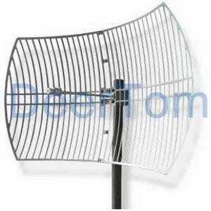 Wholesale 3400-3600MHz 3.5GHz Wimax Grid Parabolic Antenna 28dBi Point to Point from china suppliers