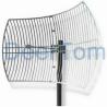 Buy cheap 3400-3600MHz 3.5GHz Wimax Grid Parabolic Antenna 28dBi Point to Point from wholesalers