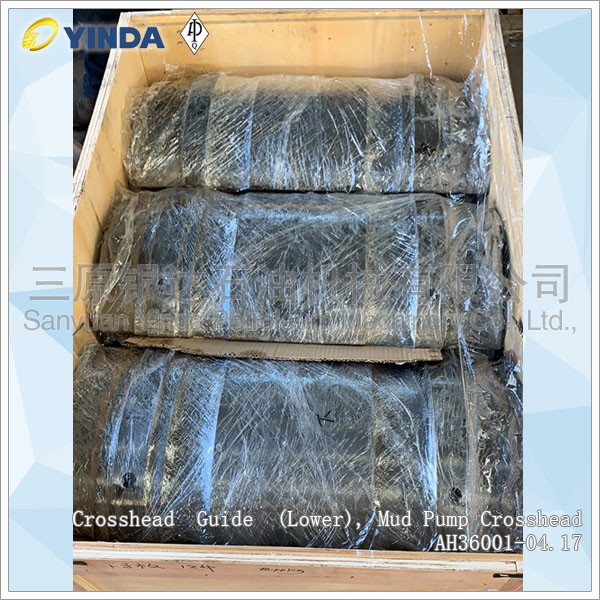 Lower Crosshead Guide Mud Pump AH36001-04.17 RS11308.04.009 ASTM A48-83 Cast Iron