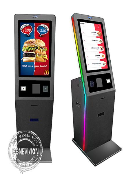 Quality 27 Inch Automated Vending Self Service Kiosk With Facial Recognition Camera for sale