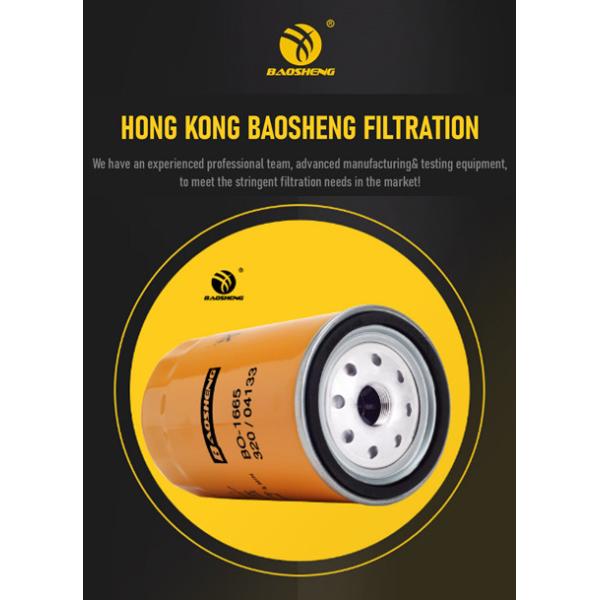 BAOSHENG Spin On Hydraulic Filter For JCB3CX JCB290LC P502465