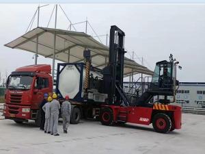 Wholesale Red New Container Handling Equipment With 71400 Kgs Unload Capacity from china suppliers