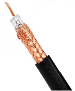 Wholesale Black Flexible Coaxial Cable For CCTV Camera DVR Security System Surveillance Accessories from china suppliers
