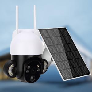 Wholesale 4G Intelligent Solar PTZ Camera Built In Siren 3MP PIR Wireless Solar Camera from china suppliers