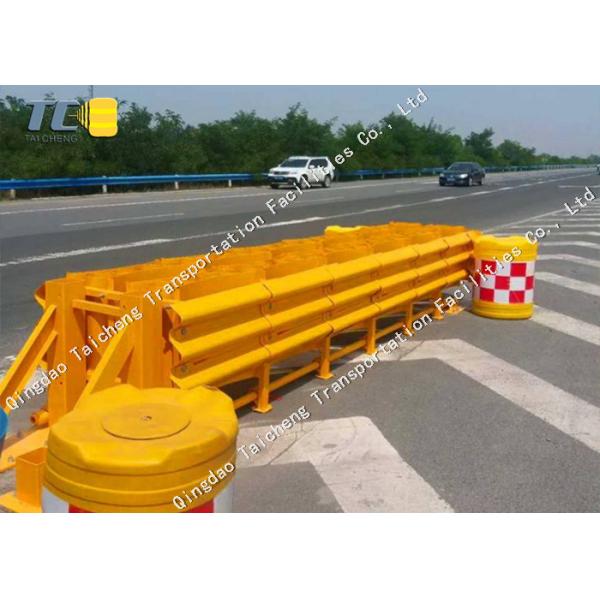 High-Performance Crash Cushion Attenuator for Traffic Management System