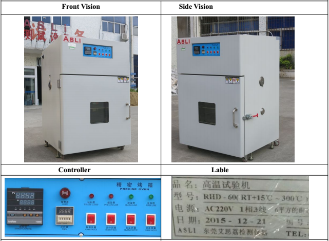 Micro PID+SSR+Timer Control Universal Environmental Test Chamber High Temperature Weathering Oven