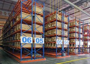 China 4000kg Adjustable VNA Pallet Racking Storage System Customized on sale