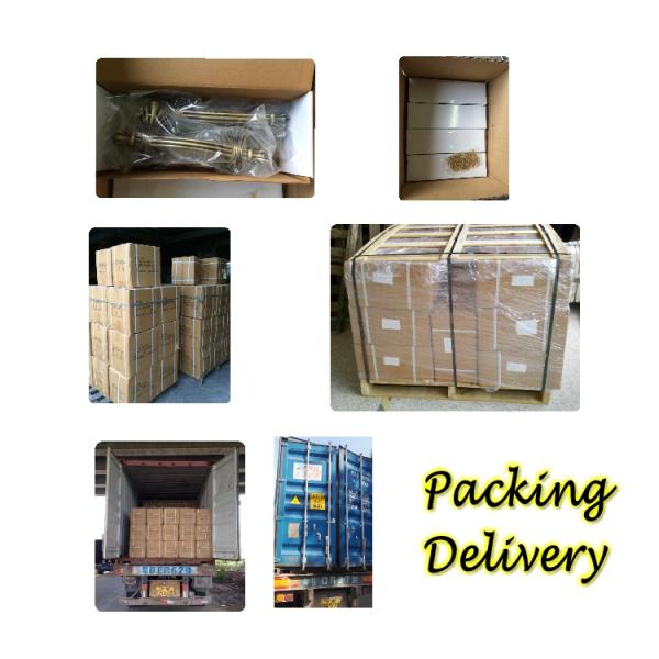 Flat Funeral Casket Cross For Coffin Lid Shining Gold Polished