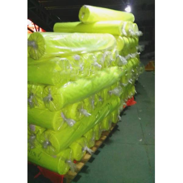 Water Resistant Fluorescent Cloth Wrinkle Free Cloth Material 240 GSM Weight