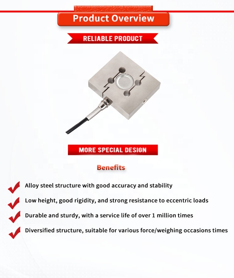 High- Tension and Compression Weighing Force Sensor for Precision Weighing from Univo