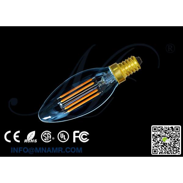 Candelabrum 4watts 240v LED Filament Light C35 E14 Edison Bulbs 2200-6000k