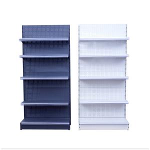 China Gondola Shop Retail Store Display Stands Single Sided Supermarket Shelves on sale