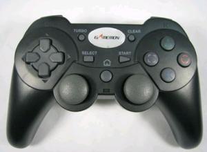 Wholesale Dual Analog Gamepad Wireless USB Game Controller Gamemon Directinput / Xinput 2.4G 3 from china suppliers