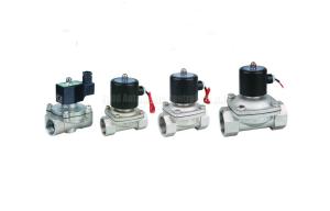 China Stainless Steel Solenoid valve two position two way,port size G1/8~G2 on sale
