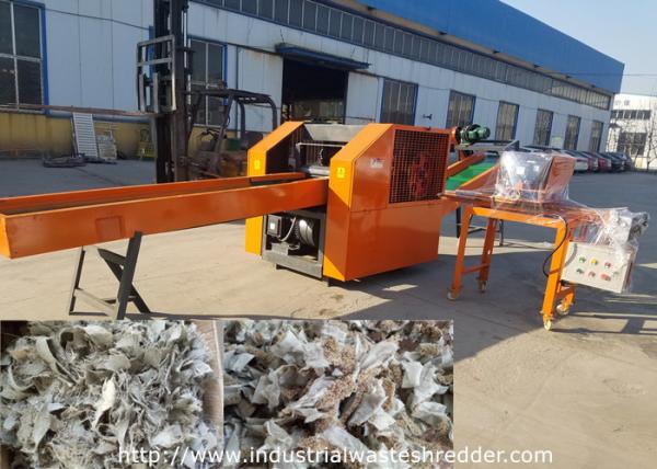 Quality Curtain Tapestry Footpad Carpet Fabric Shredder Machine Power - Saving for sale