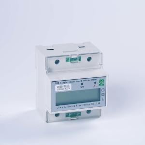 Wholesale Wifi Rs485 Prepaid Electronic Energy Meter Single Phase Electronic Watt Hour Meter from china suppliers