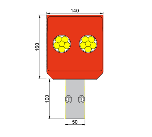 Durable 5V 500MA Solar Powered LED Flashing Lights , Blinking Solar Garden Lights