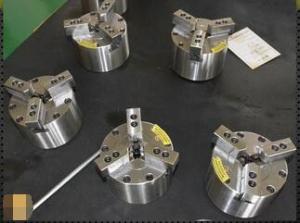 KM3-Jaw Long Jaw Stroke Power Chuck Can clamp over work pieces with uneven surfaces and with a large range of chucking d