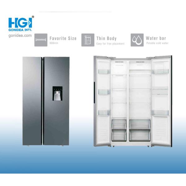 PCM 18CF Double Door Stainless Steel Fridge With Ice Maker 42dB 510 Liter Fridge