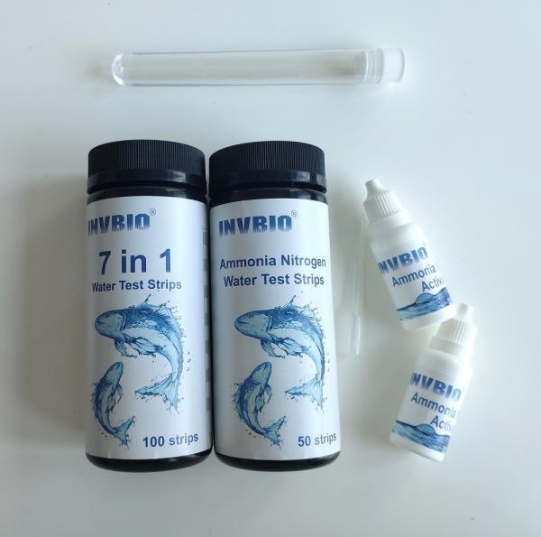 Quality 99% Accuracy Ammonia Pool Water Test Strips Fish Tank Lead for sale