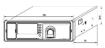 Fingerprint Fuel Monitoring Manual Entry Digital Tachograph CAN Bus Intelligent Terminal