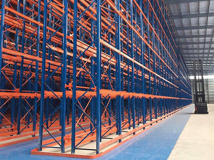 Compact VNA Pallet Racking System With Excellent Cubic Area Utilization