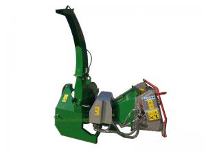 BX72R Hydraulic Feed Wood Chipper 90° Cutting Angle With Double Edges Blades