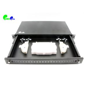 SC Simplex LC Duplex ODF Patch Panel 24 Ports Fiber Optic Distribution Unit