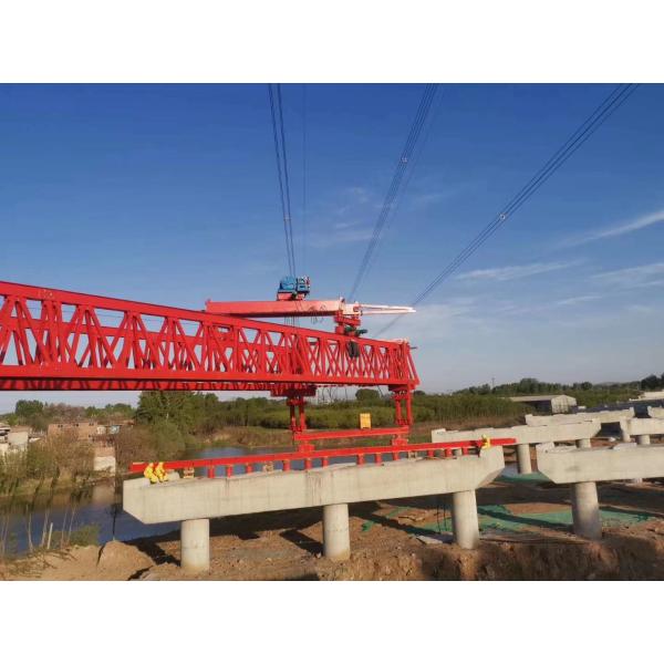 JQJ 100t bridge erecting machine, double beam truss bridge erecting machine crane and electric travelling crane made in