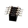 Buy cheap 8 Pin Female Header Connector 1.27mm X 3.4mm Single Row SMT Type Black from wholesalers