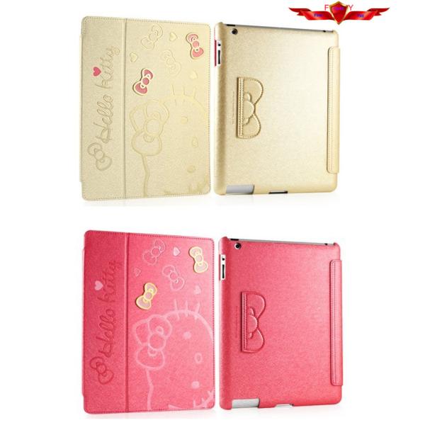 Ultra Thin Smart Sleep/Wake Function hello kitty ipad mini cases multi type good quality