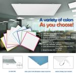 ULTRA-THIN COLORED FRAME VARIETY FIXATION LED PANEL LIGHT WHITE FRAME SEC-L