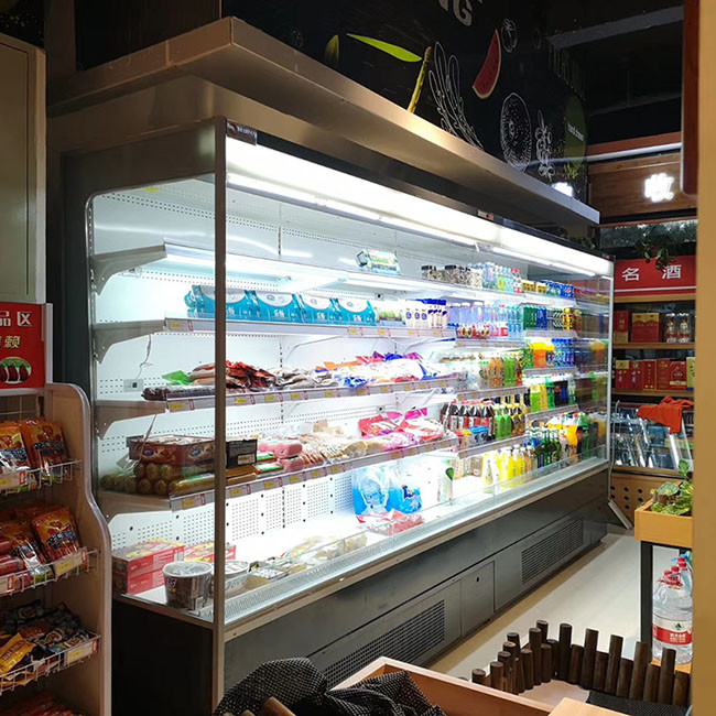 Wholesale R404a Refrigerant commercial beverage fridge Self Serve Impulse Cooler from china suppliers