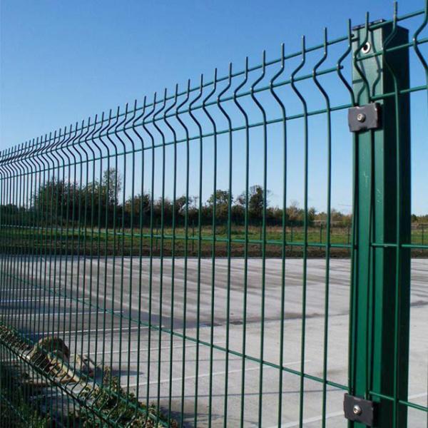 Powder Coated Curved Wire Mesh Fencing 3d Hot Dipped Galvanized