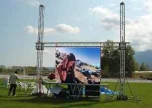 Wholesale P10 1R1G1B IP65 VGA Iron Full Color Electronic Outdoor Led Video Wall Rental from china suppliers