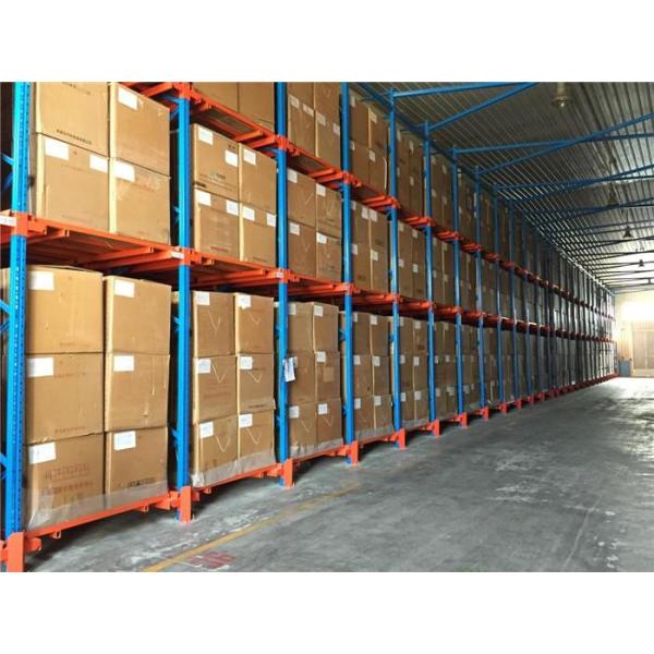 Depth 800-1200MM Drive In Drive Through Racking System High Density Storage