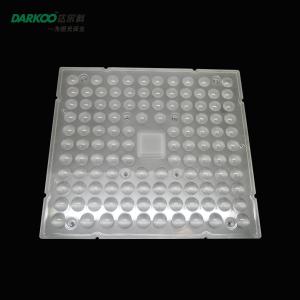 China ROHS Rectangle SMD3030 SMD2835 PC PMMA LED Lens Height 8.2mm on sale
