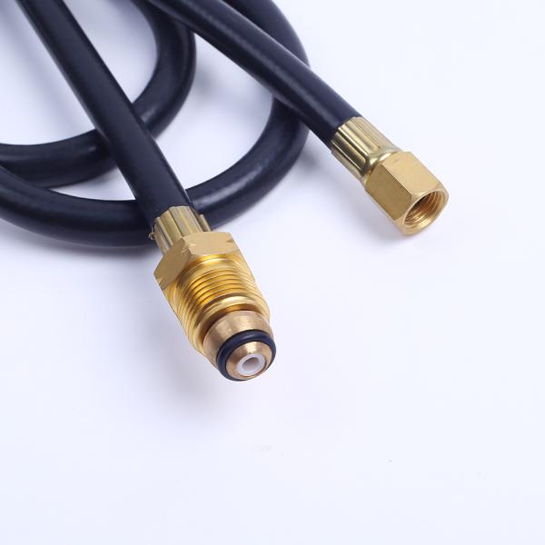 Gas Hose for Argon Flowmeters 6/9mm Diameter Cutting Service 0-4000 PSI Pressure Gauge