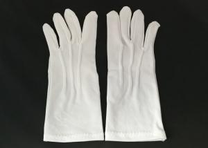 China Breathable Lint Free Gloves , Industrial Safety Gloves Light Material Handling on sale