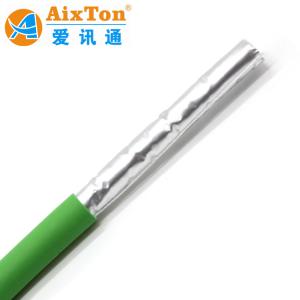 China FTP Cat6A/Cat6e Indoor/Outdoor Ethernet LAN Network Cable 305m with PVC Jacket Bare Copper Conductor 23AWG on sale