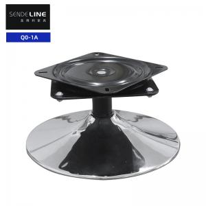 China Fixed Chrome Bar Chair Accessories Sofa Chair Disc Base Rotation And Automatic Return on sale