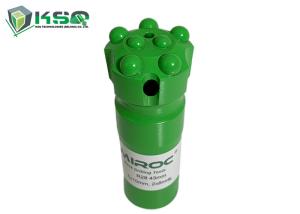 China R28 43mm Button Drill Bit Long Skirt Hydraulic Thread 7 Buttons Rock Drill Bit on sale