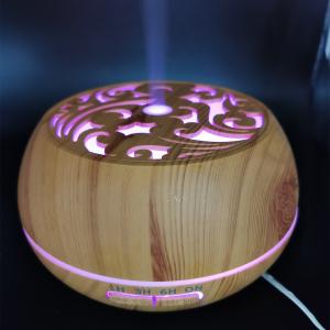China 2022 Wood Grain Humidifier Aroma Oil Diffuser with Large Capacity and Vintage Style on sale