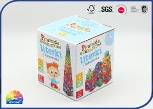 China Custom Printed Corrugated Boxes Matte Lamination Toy package ! on sale