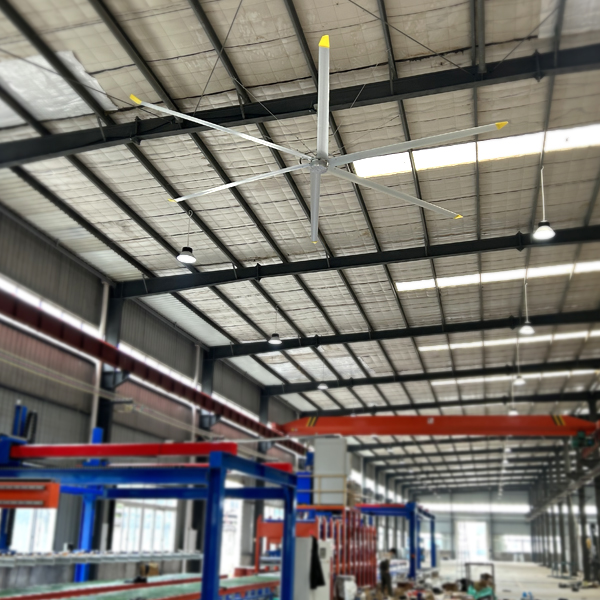 Ceiling Mounted 16FT HVLS Fan for Optimal Air Cooling and Ventilation in Industries