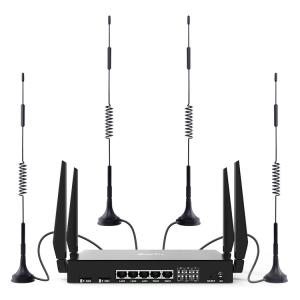 China SMA 8 Antenna CPE Multi Sim Card 4g Lte Modem Router Dual Band WAN LAN 1Gbps on sale