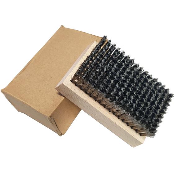 Wooden Handle Stainless Steel Wire Brushes 16.5cm Customized Color